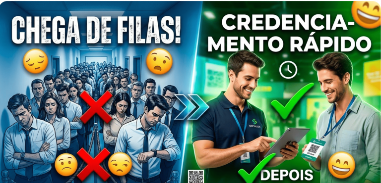 Softaliza - Sistema de Credenciamento para Eventos